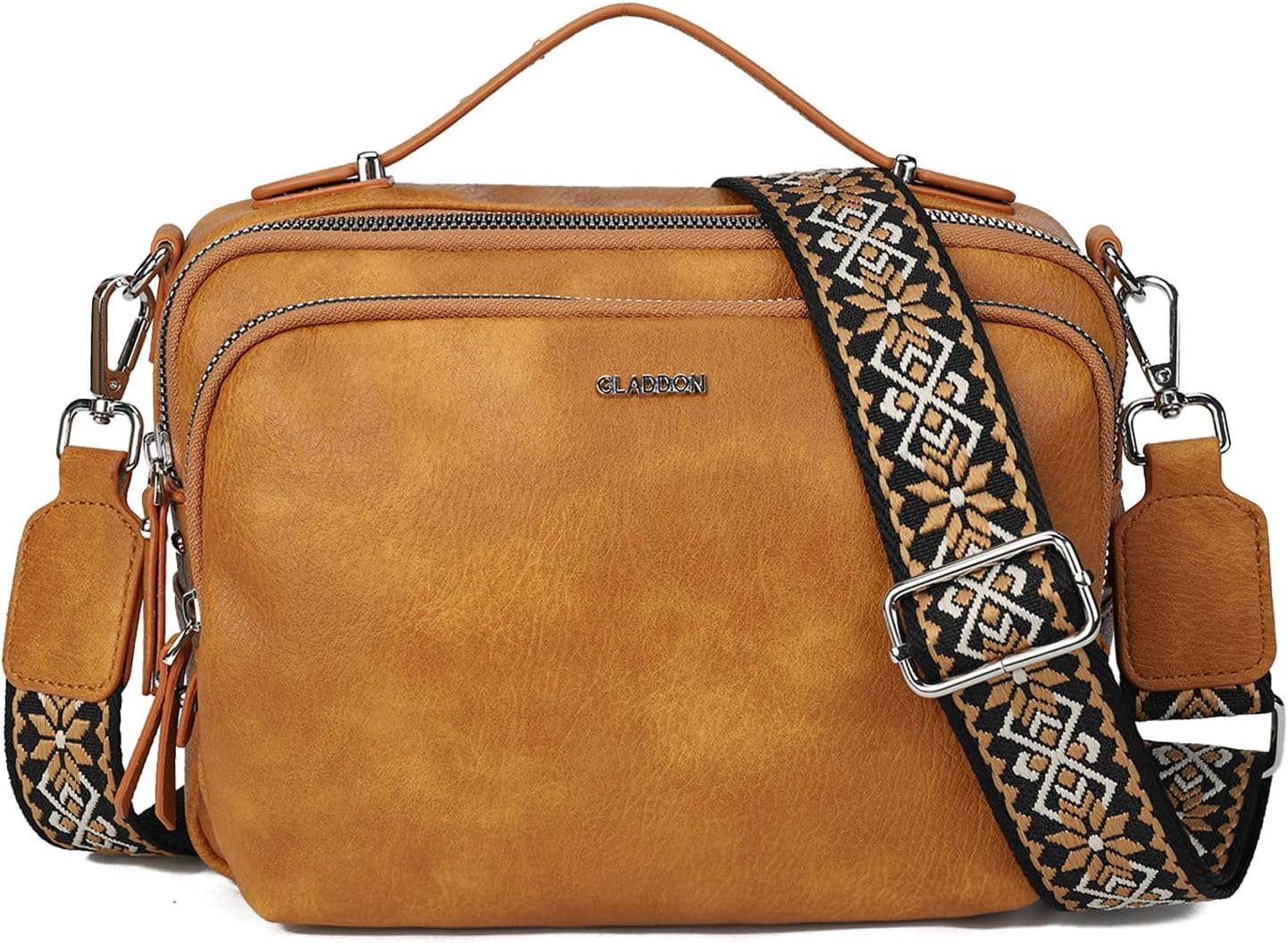 Detalle de Gladdon Borsa a tracolla da donna 3 scomparti