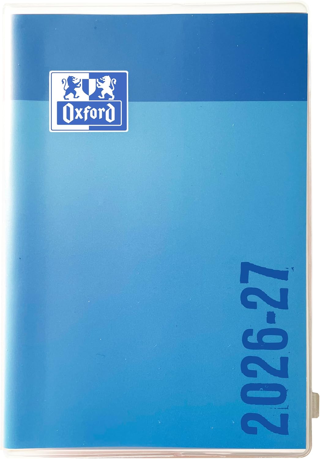Detalle de Agenda Oxford Creation Zip 12x18 cm – 1 jour par page, 352 pages (Sept 2026–Sept 2027), Bleu
