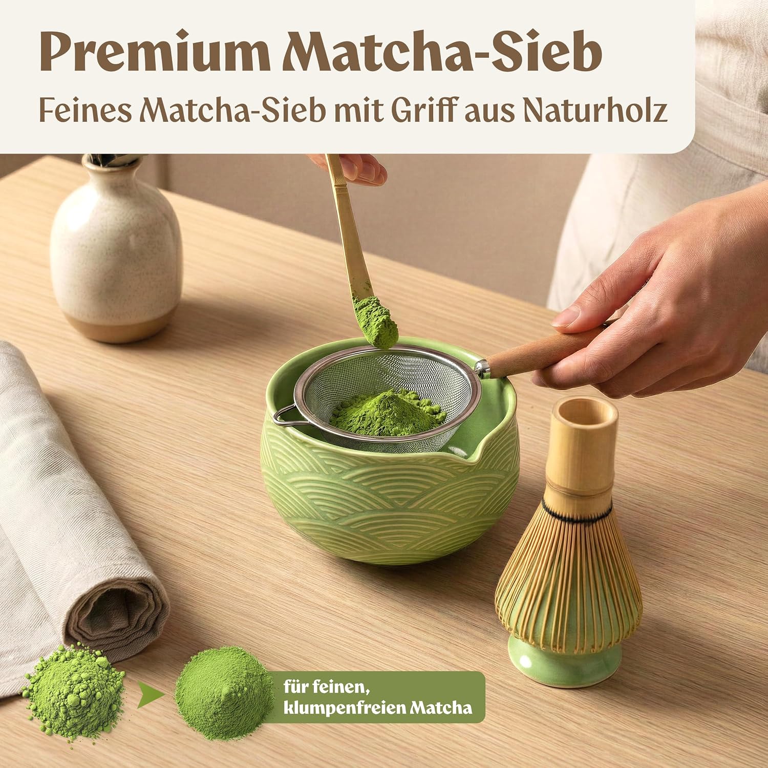 Thumbnail 4 de EDELHAUS Matcha Set 7-teilig für Zeremonie 🍵