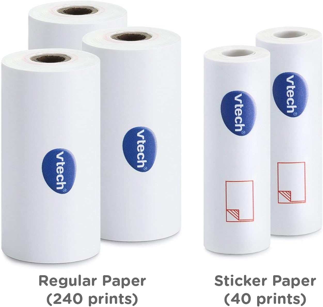 Detalle 2 de VTech KidiZoom PrintCam thermal printing paper refill pack (240 prints) with sticker rolls