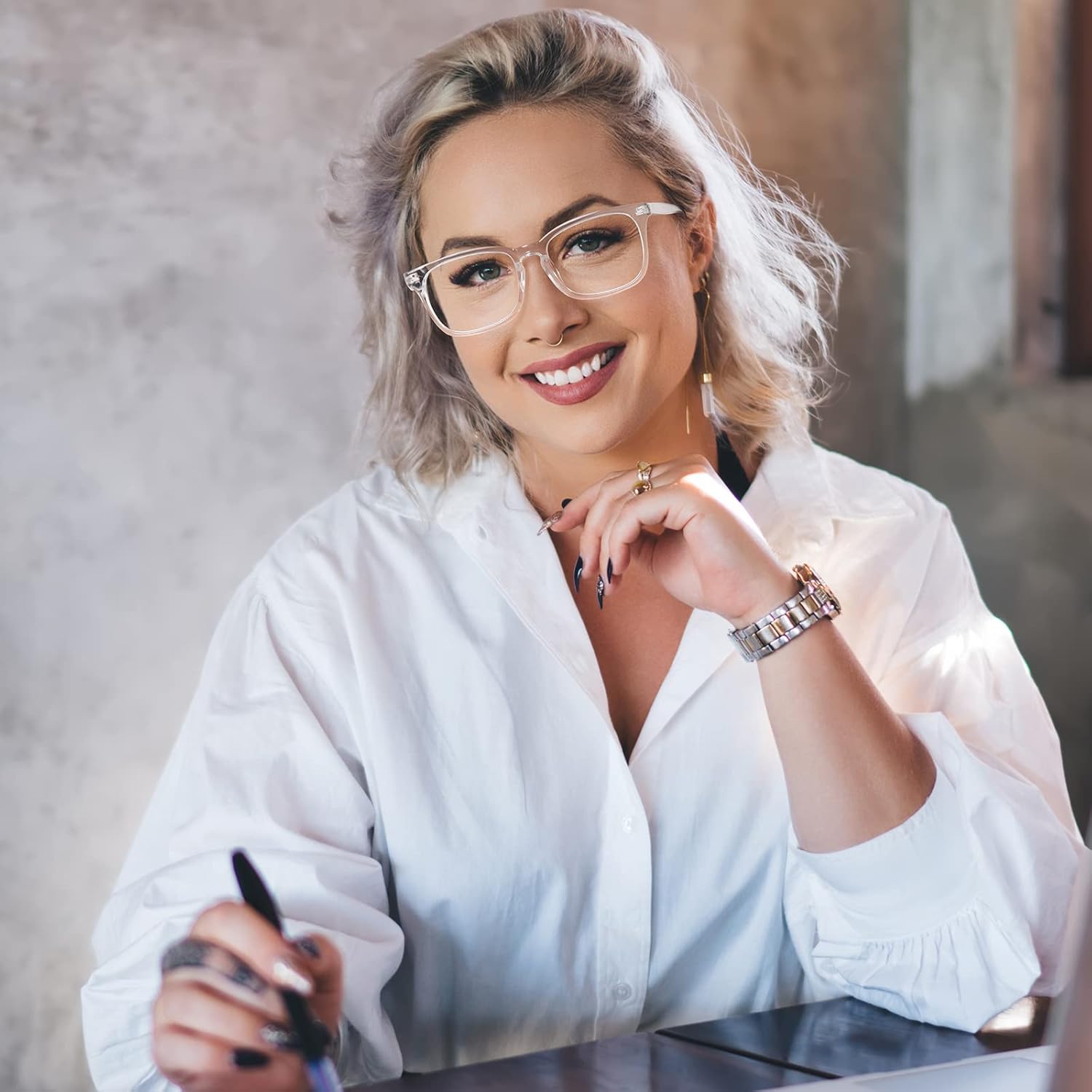 Thumbnail 3 de Ougenni Blue Light Blocking Glasses 3-pack 👓