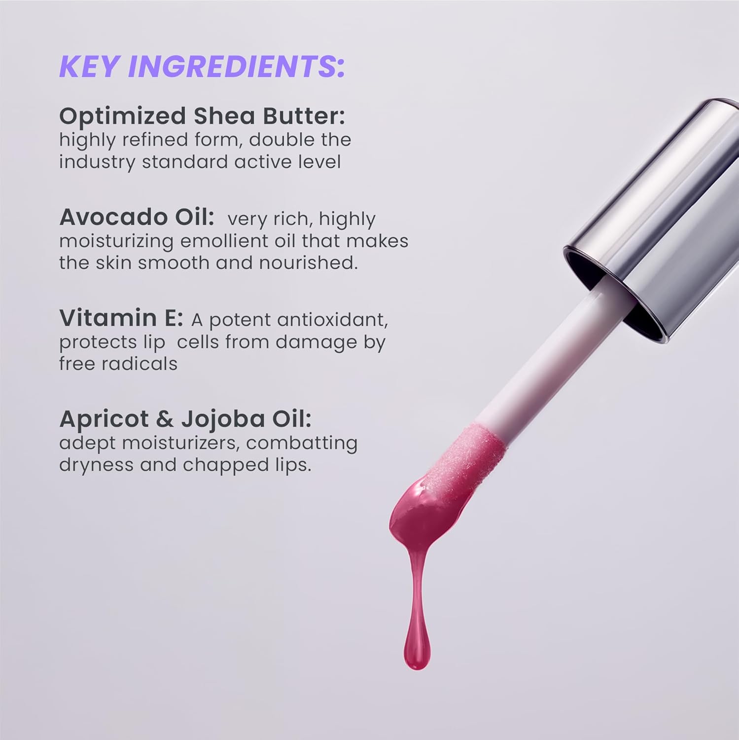 Detalle 2 de Wonderskin Lip Oil Rehab Serum 1.0 oz