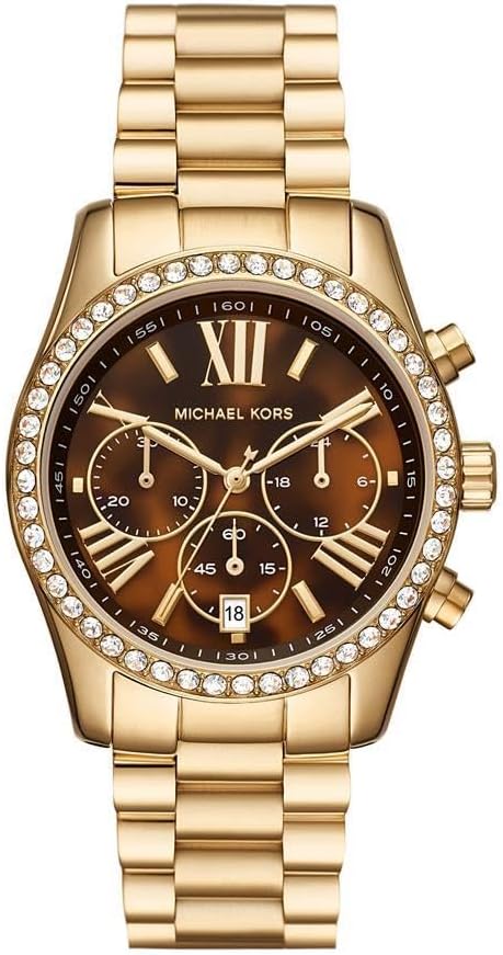 Thumbnail 2 de Michael Kors Montre Lexington pour Femme — Mouvement chronographe quartz, bracelet en acier inoxydable
