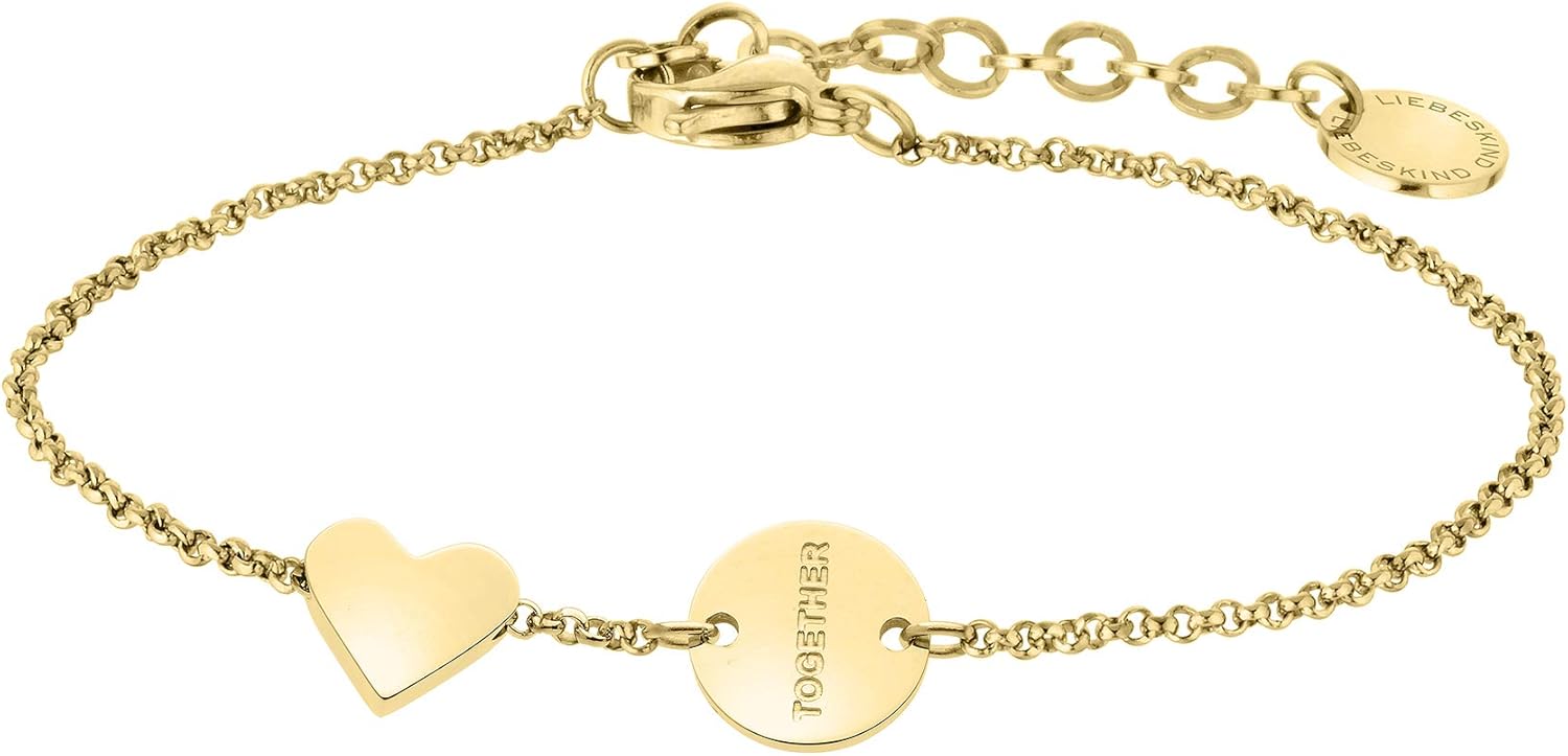Thumbnail 2 de Liebeskind Berlin Statement-Armband Edelstahl mit IP Roségold, 20 cm