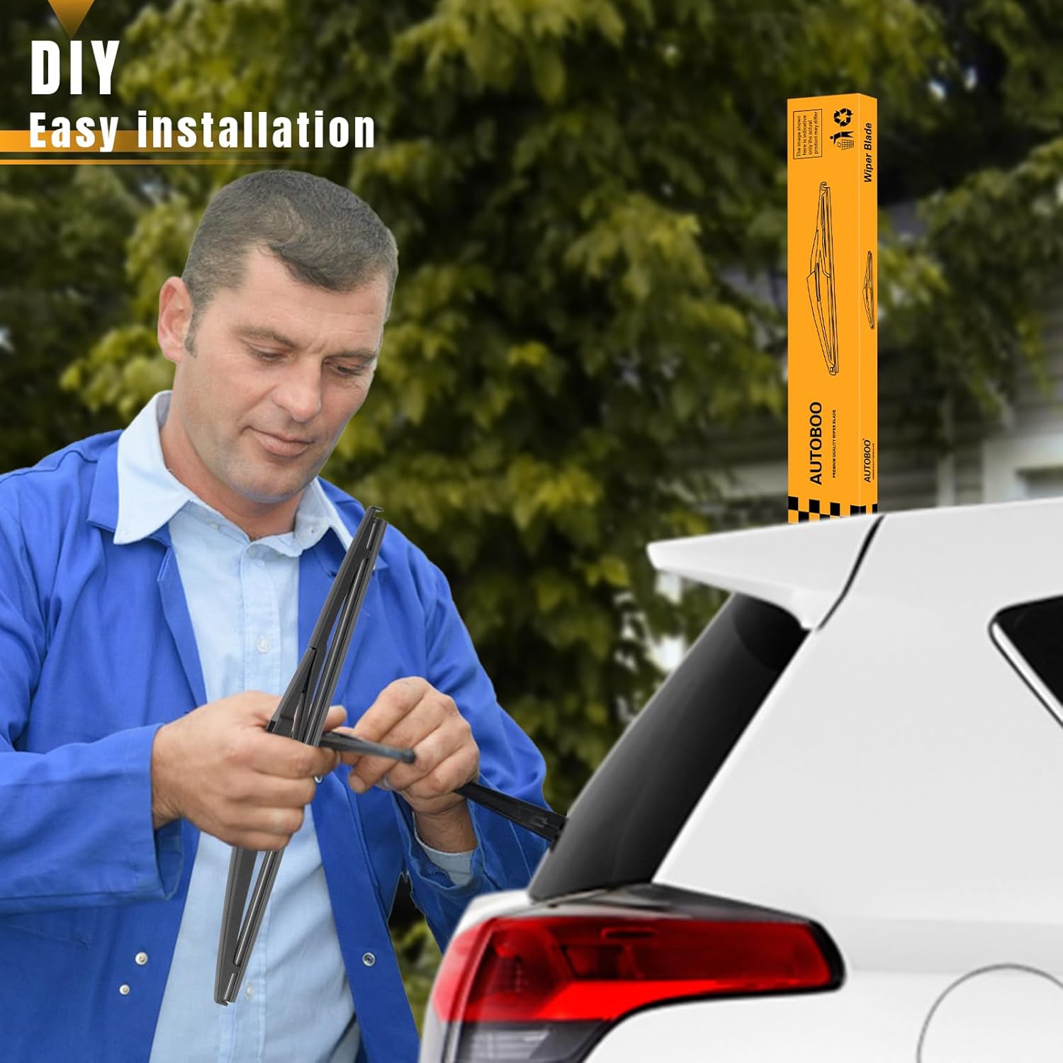 Thumbnail 5 de AUTOBOO 12 Inch Rear Wiper Blade