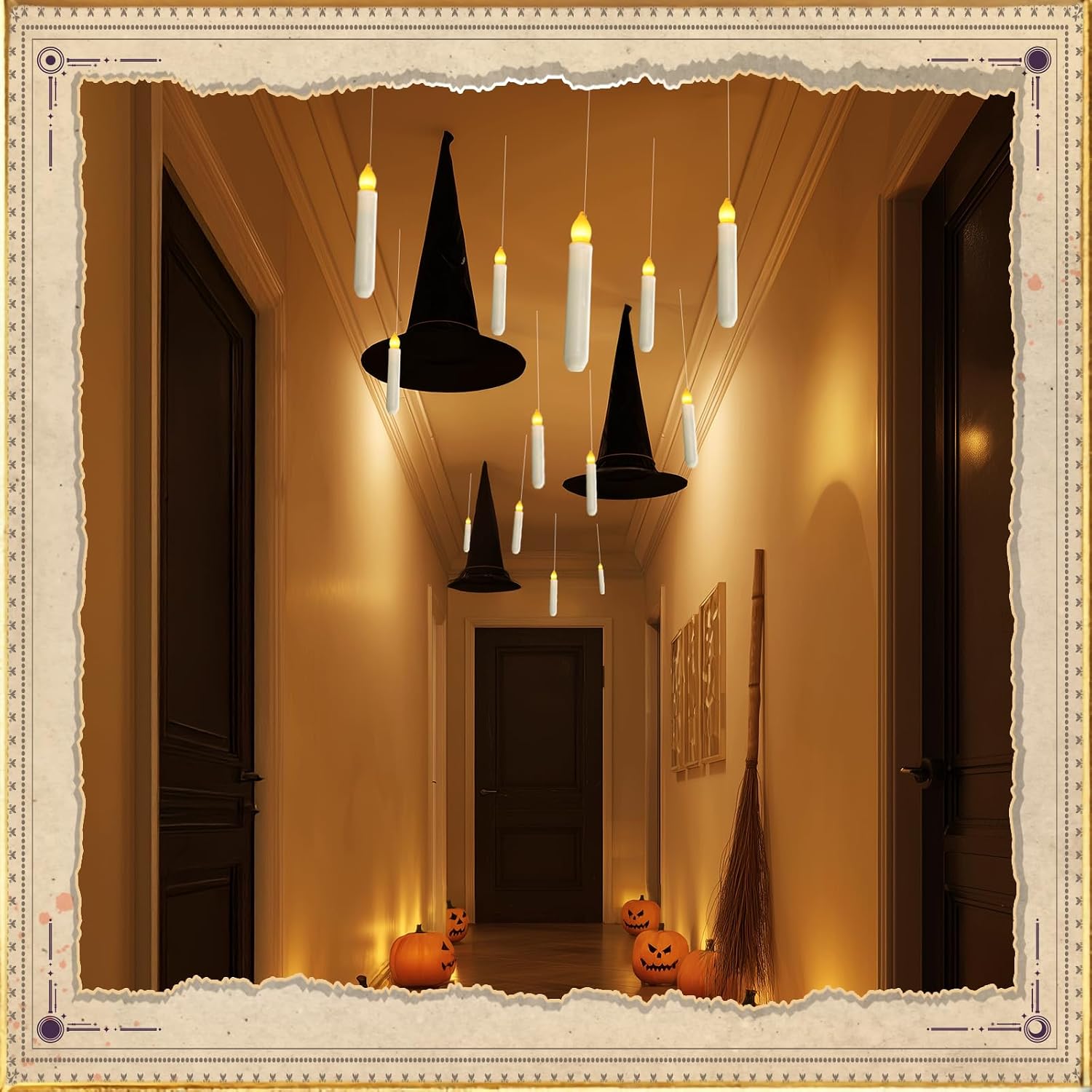 Detalle 2 de Homemory Floating LED Candles, 12-Piece Set