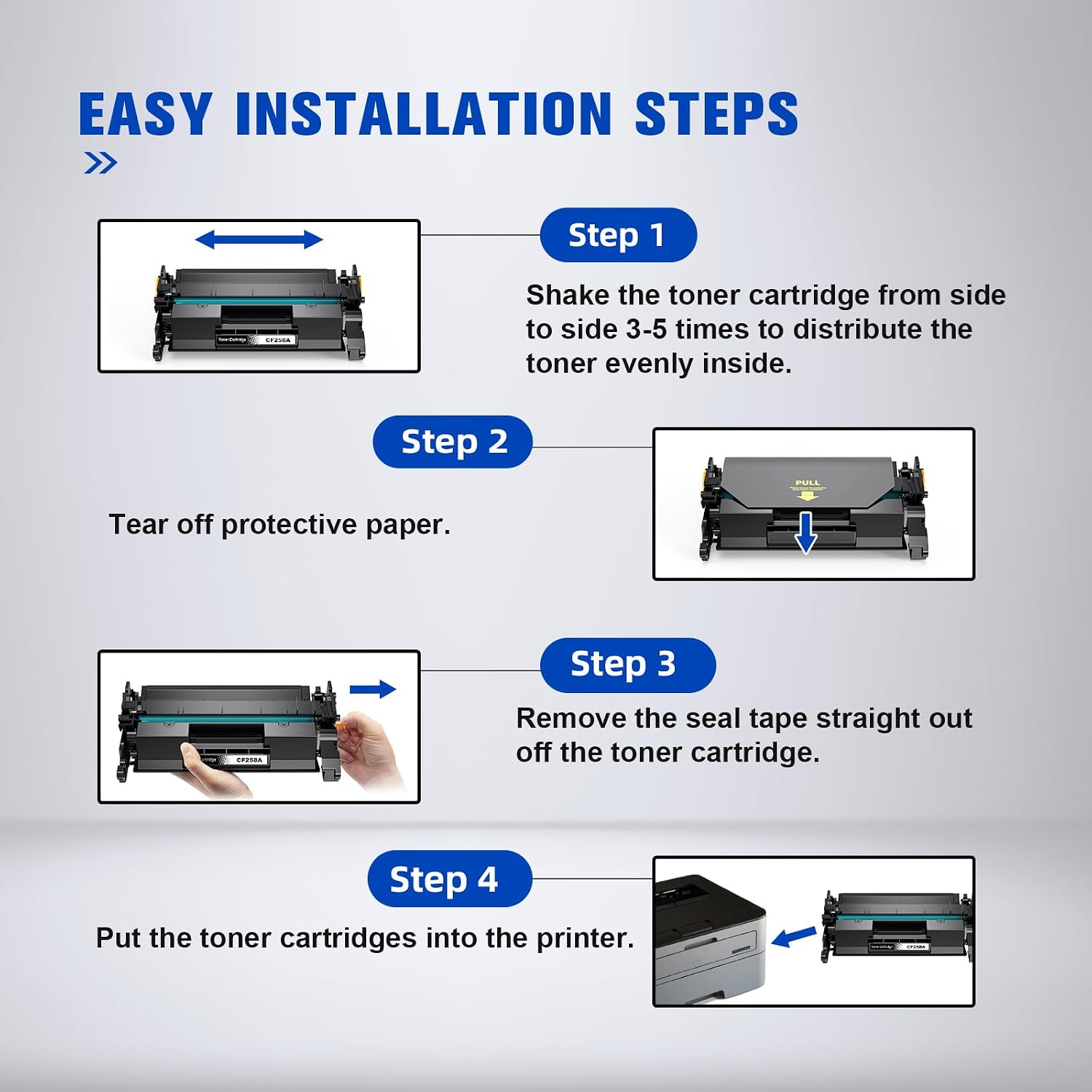 Detalle 2 de Q-image Compatible Toner Cartridges CF258A