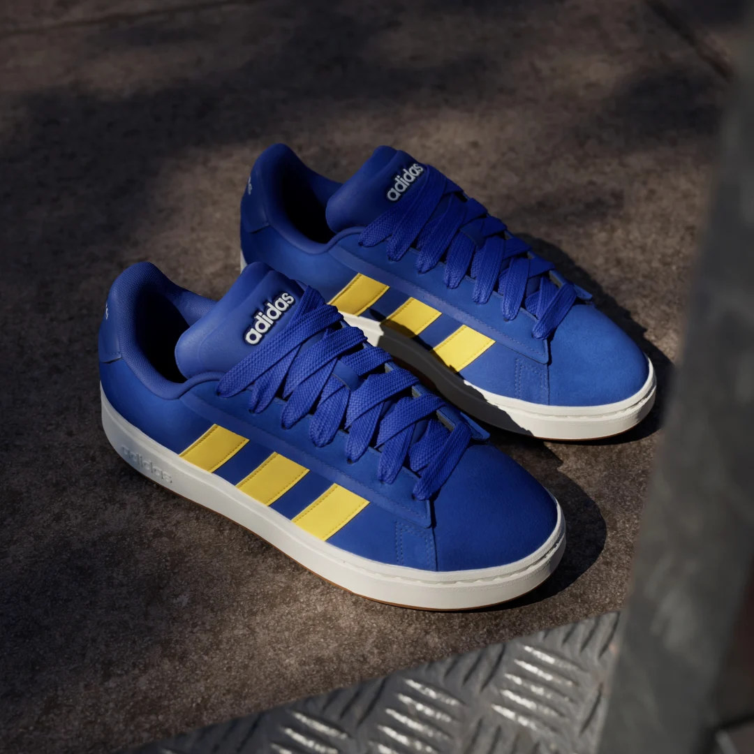 Detalle 2 de Adidas Grand Court Alpha: zapatilla casual en azul para uso diario