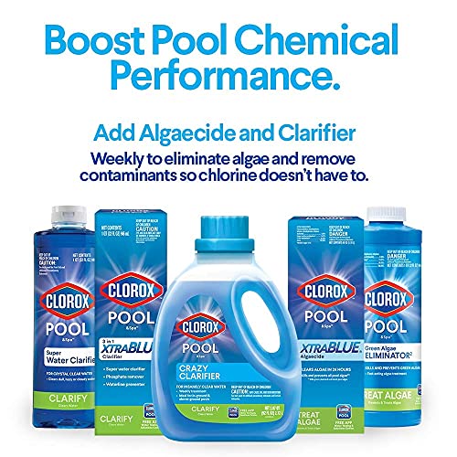 Detalle de Clorox Pool&Spa Swimming Pool Super Water Clarifier, 1 Quart
