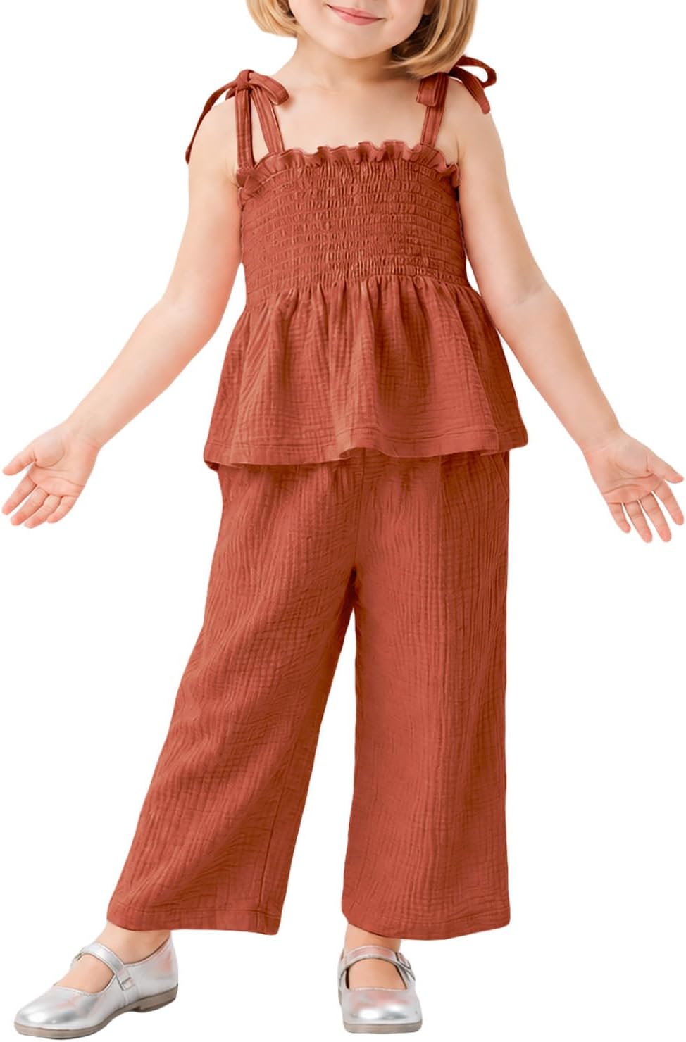 Detalle de Miipat Baby Girl Summer Outfit Set 2-Piece