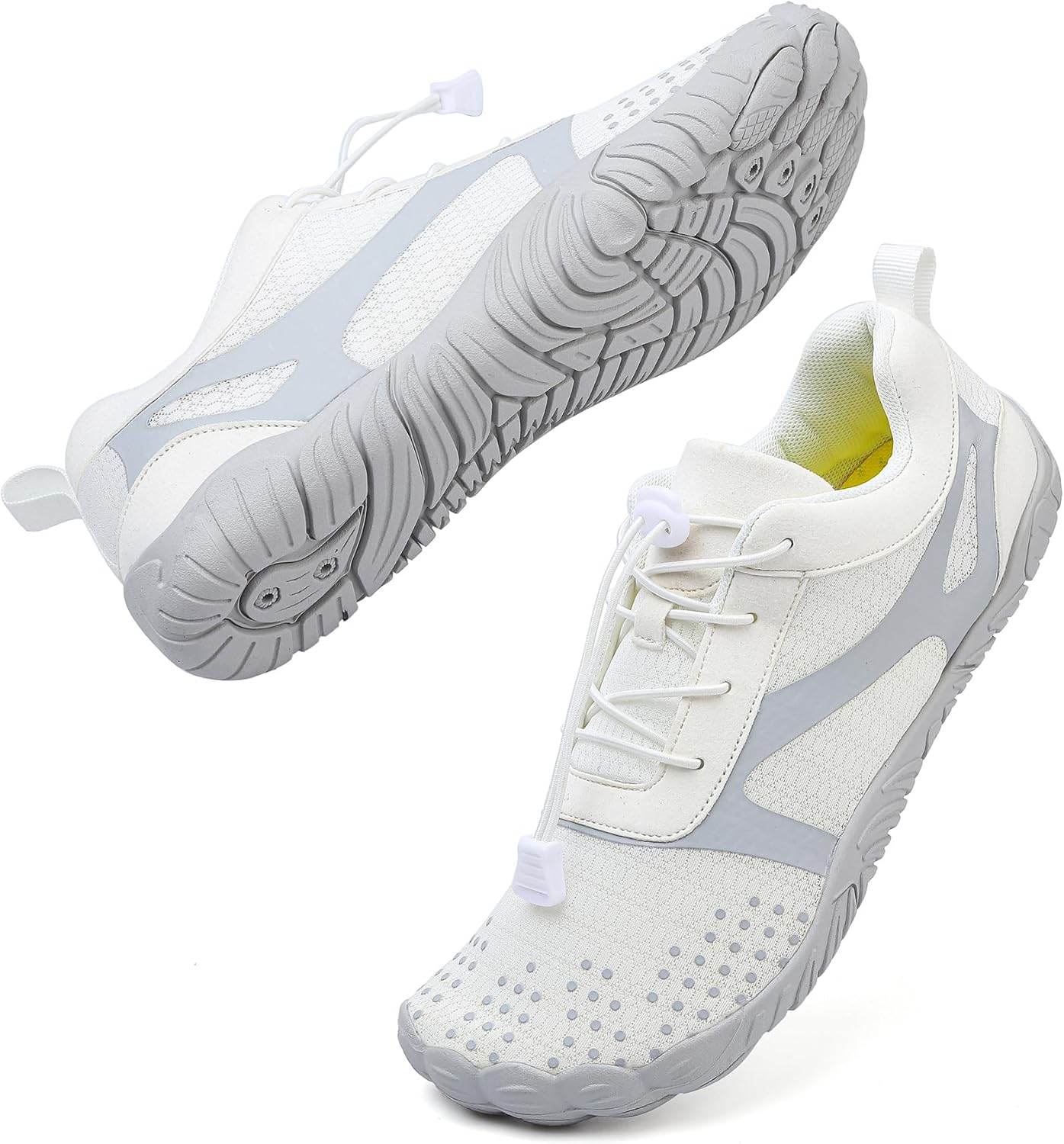 Detalle de DimaiGlobal Scarpe Barefoot Minimaliste da Trail e Indoor – Zero-Drop, suola antiscivolo, mesh leggera