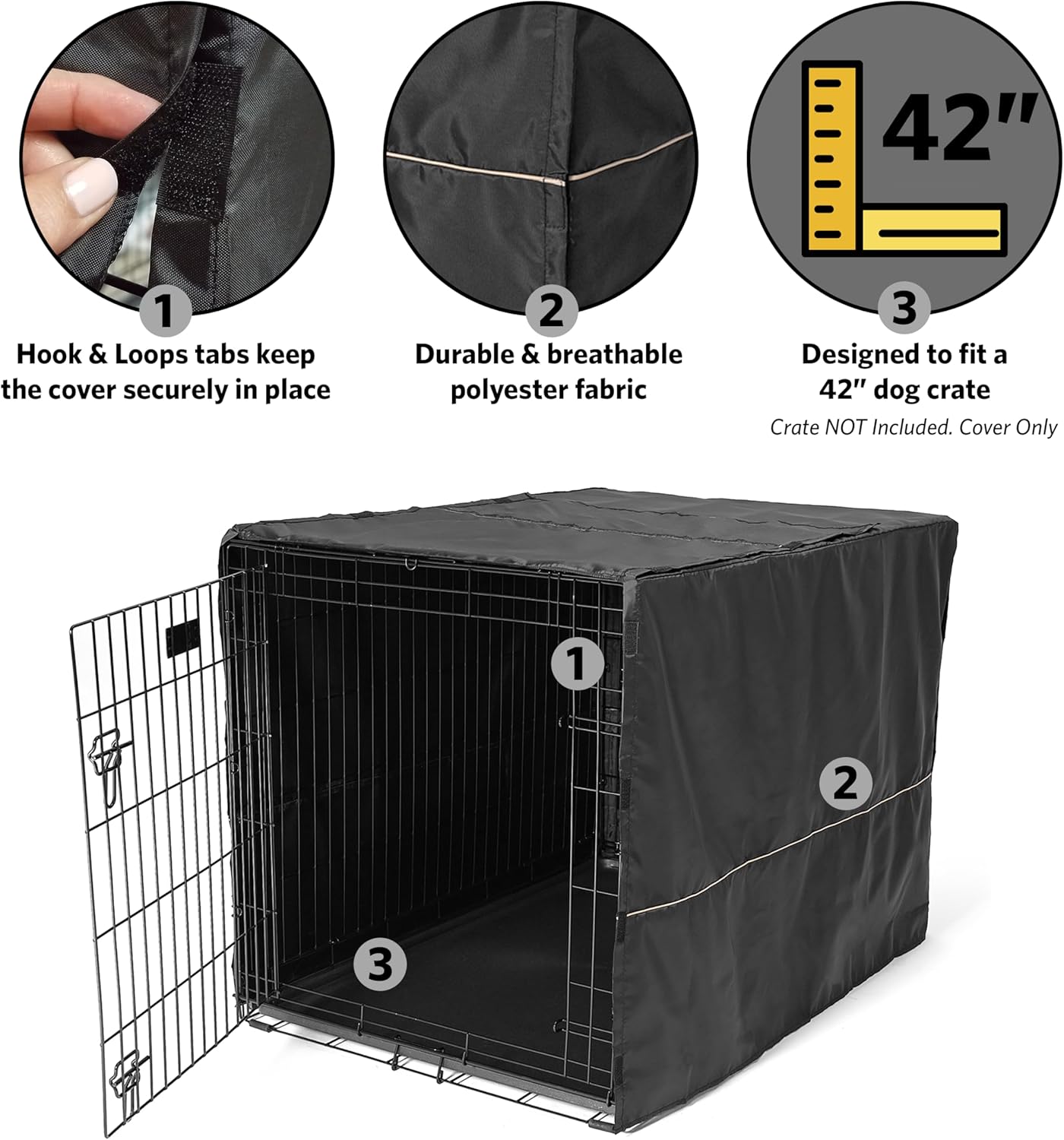 Detalle 2 de Copertura gabbia cani 106 cm MidWest