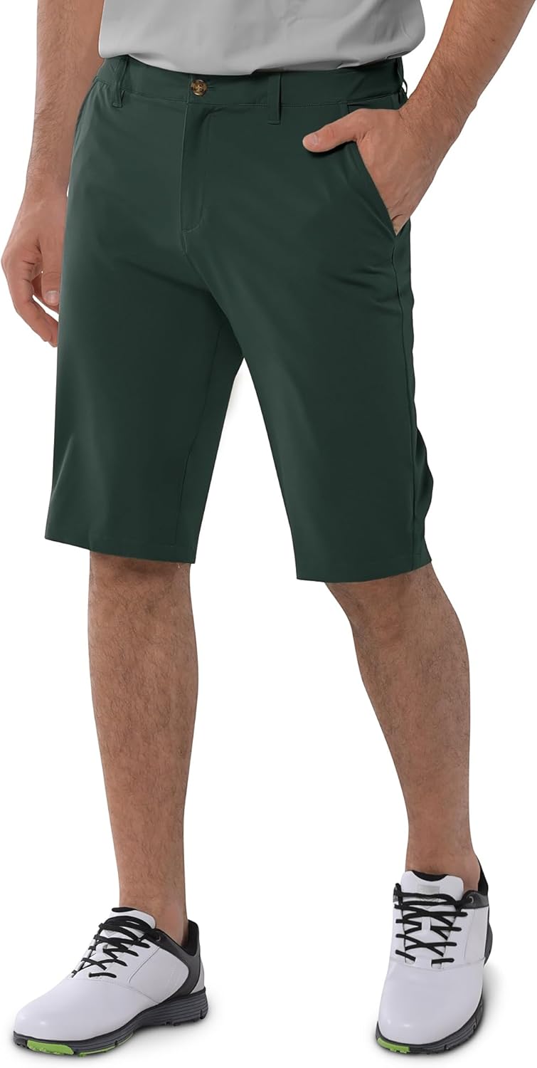 Thumbnail 5 de 33,000ft Men's Golf Shorts Dry Fit, 11" Lightweight Quick Dry Bermuda Shorts