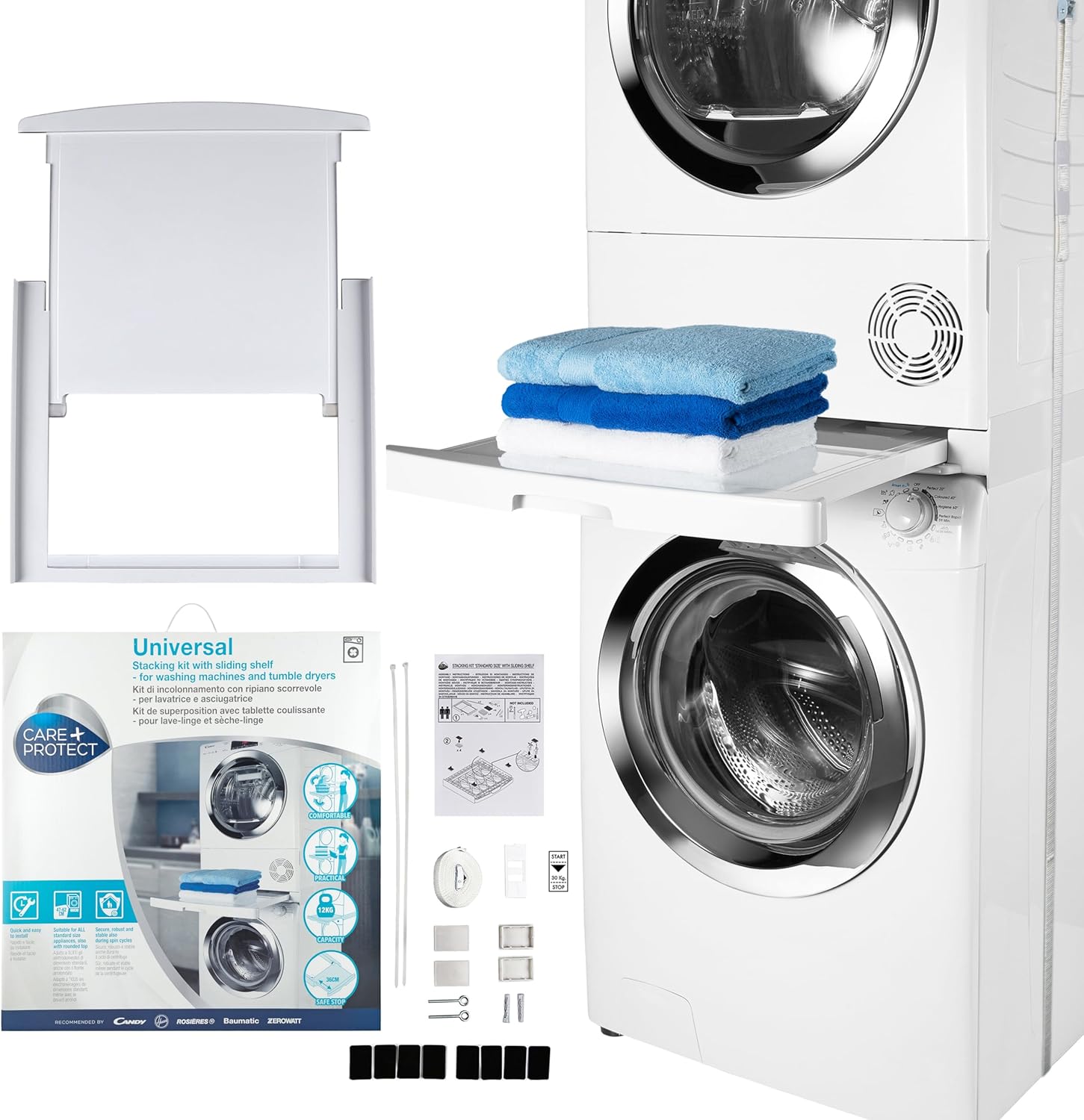 Thumbnail 6 de CARE+PROTECT Kit apilamiento lavadoras 47-62 cm