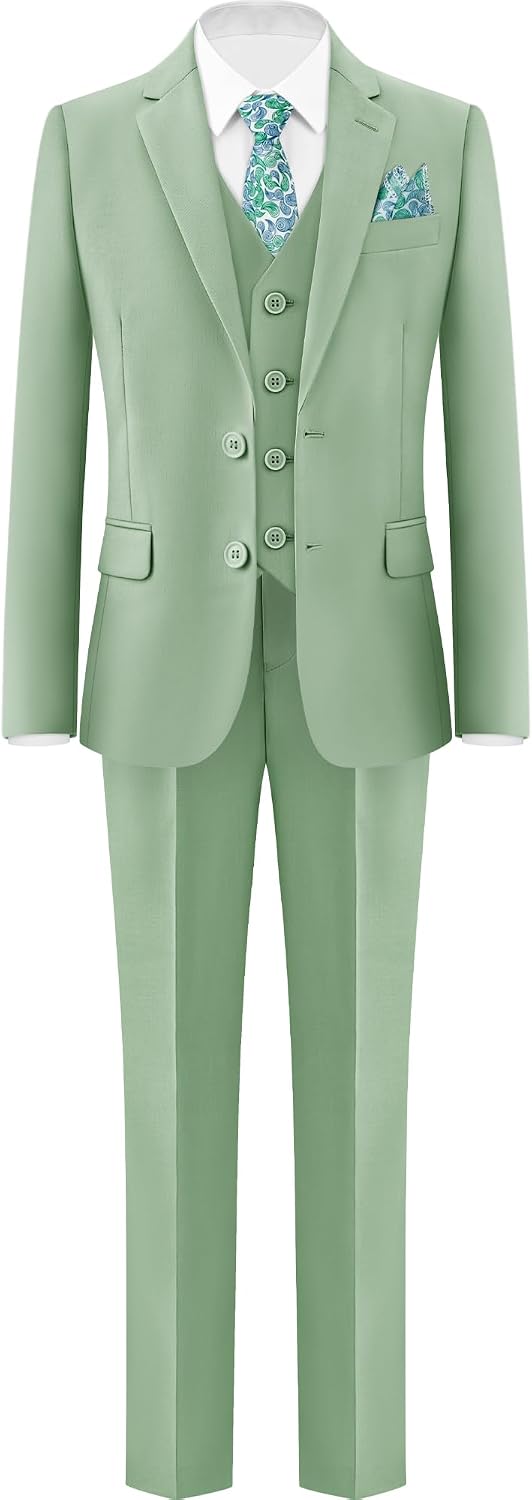 Detalle 2 de Marvelous World Boys' Slim Fit Suit Set
