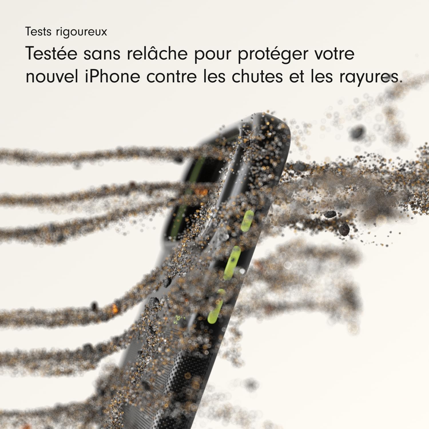 Thumbnail 3 de Beats Coque Haute résistance pour iPhone 17 Pro avec MagSafe et Commande de l'appareil photo – Noir Everest