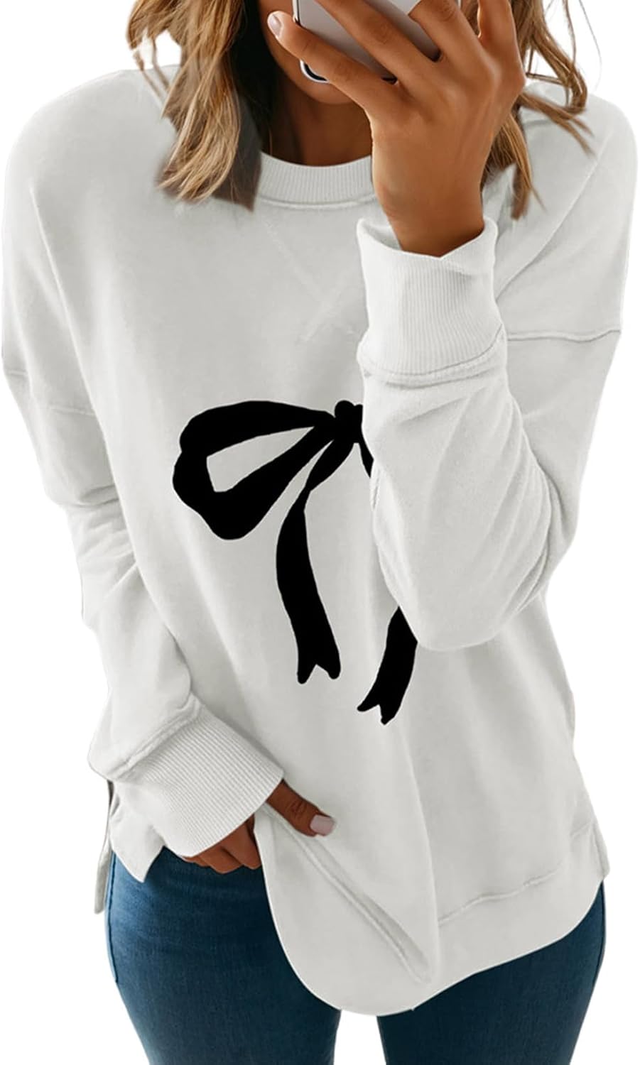Detalle de Dokotoo Women's Crewneck Sweatshirt