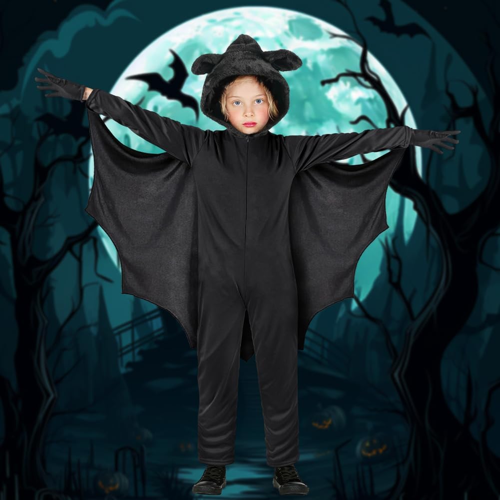 Thumbnail 4 de Aomig Bat Vampire Costume for Kids 🧛