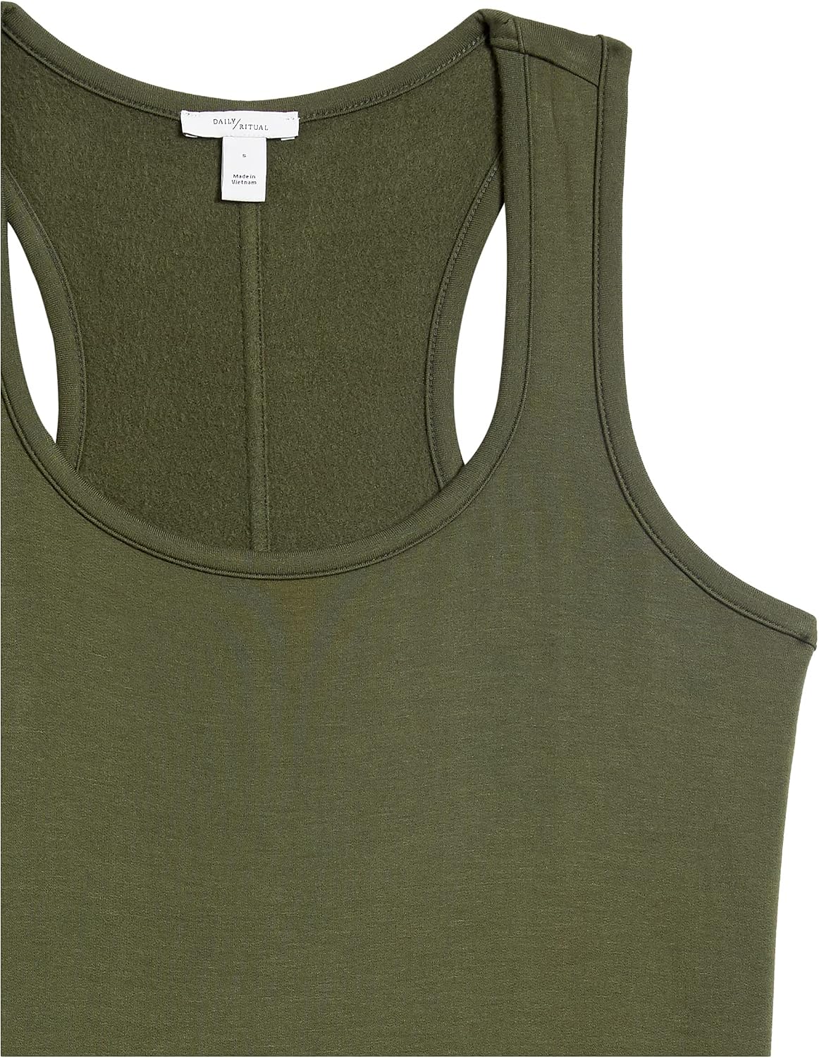 Detalle de Amazon Essentials Supersoft Terry Racerback Maxi Dress