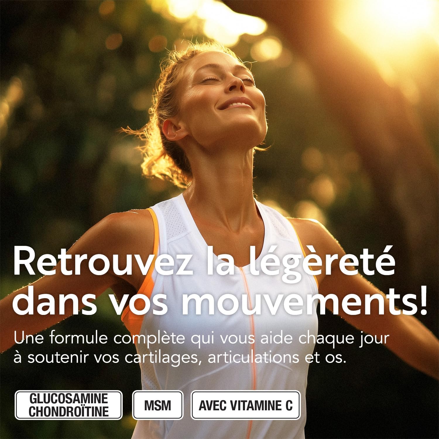 Detalle 1 de PiùLife Glucosamine 180 comprimés 💊