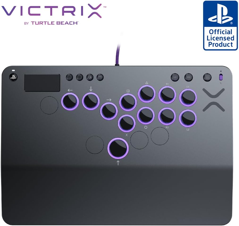Detalle de TURTLE BEACH Victrix Pro KO TBF-3001-05 レバーレスアケコン 16ボタン対応・PS5/PS4/PC対応