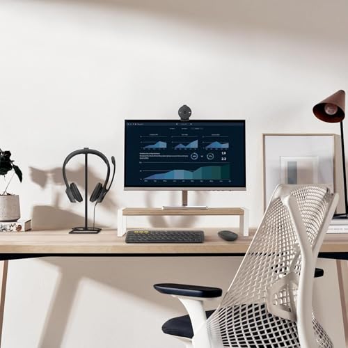 Detalle de Logitech H390 Kopfhörer mit Mikrofon – USB-Headset für klare Gespräche und hohen Tragekomfort