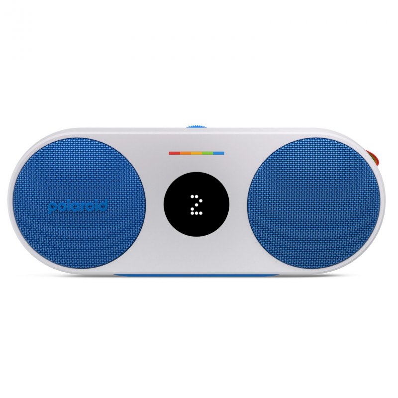 Detalle de Polaroid P2 Music Player — altavoz Bluetooth portátil (azul): ficha y opinión