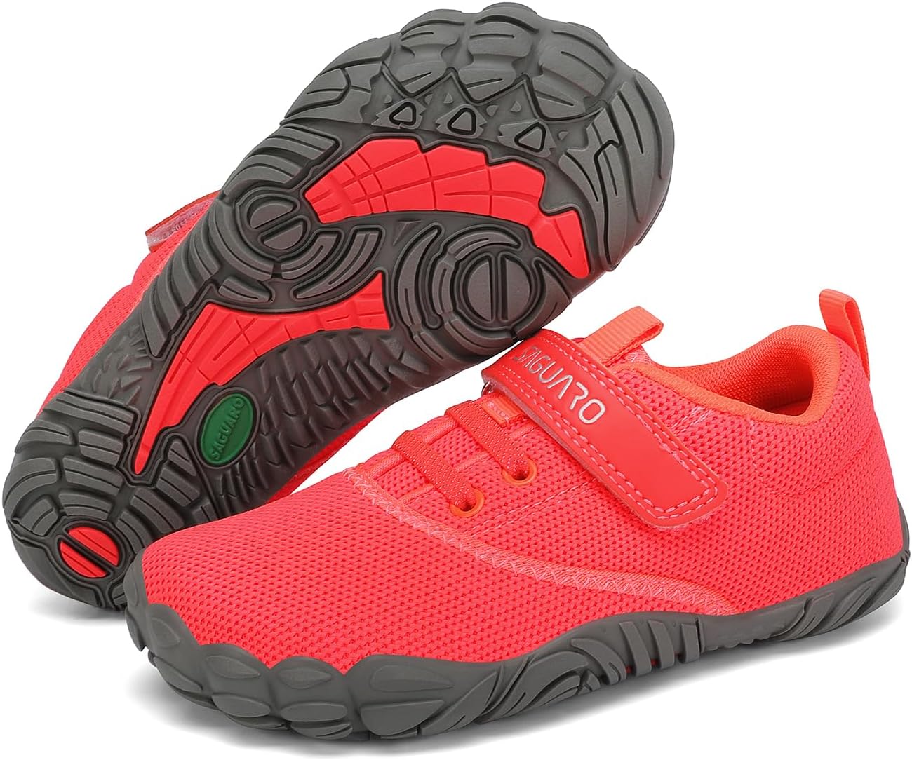 Detalle de SAGUARO Kinder Barfußschuhe Leicht rutschfest Traillaufschuhe Gr. 24-36