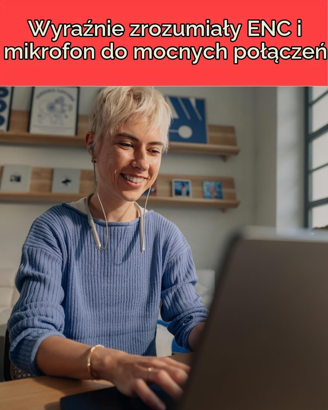 Thumbnail 4 de Verbatim TruSound ANC Neckband – słuchawki douszne z ANC, Bluetooth 5.4 i do 28 h pracy