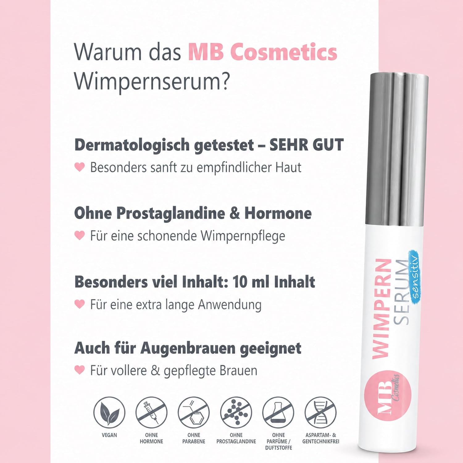 Thumbnail 5 de Wimpernserum sensitiv vegan 10 ml đ