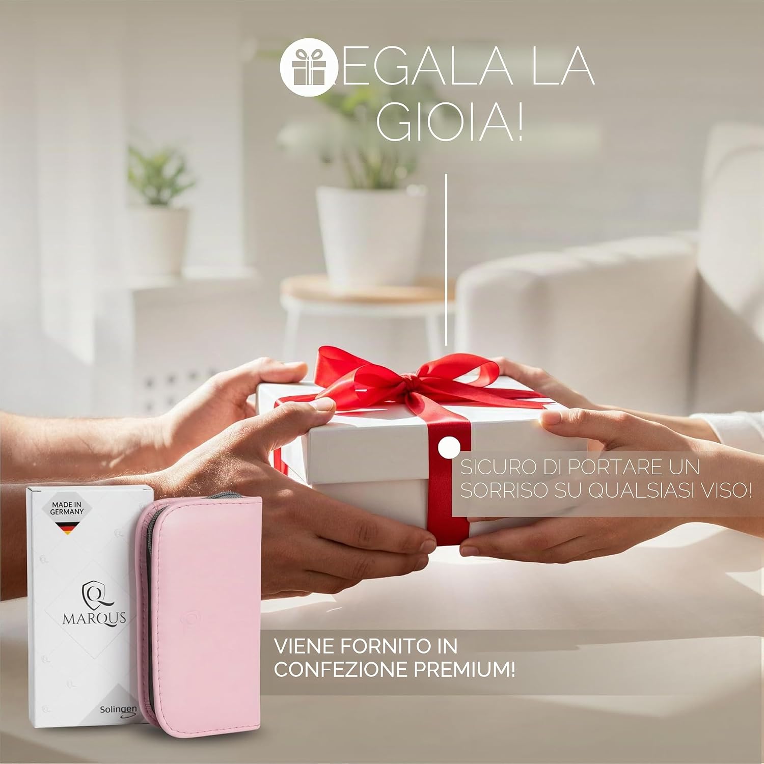 Thumbnail 3 de Solingen Set manicure da uomo e donna – Kit professionale da 6 pezzi con custodia viaggio