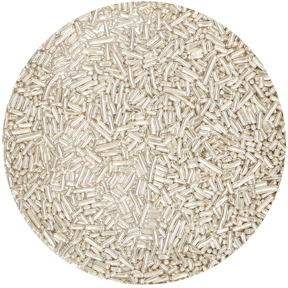 Detalle 2 de FunCakes Sugar Strands Metallic Silber 80 g