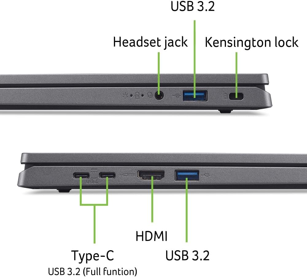 Detalle de Acer Aspire Go 17 (AG17-31P-3285) – 17" Laptop mit FHD IPS, i3 N355, 8 GB RAM, 512 GB SSD, Windows 11