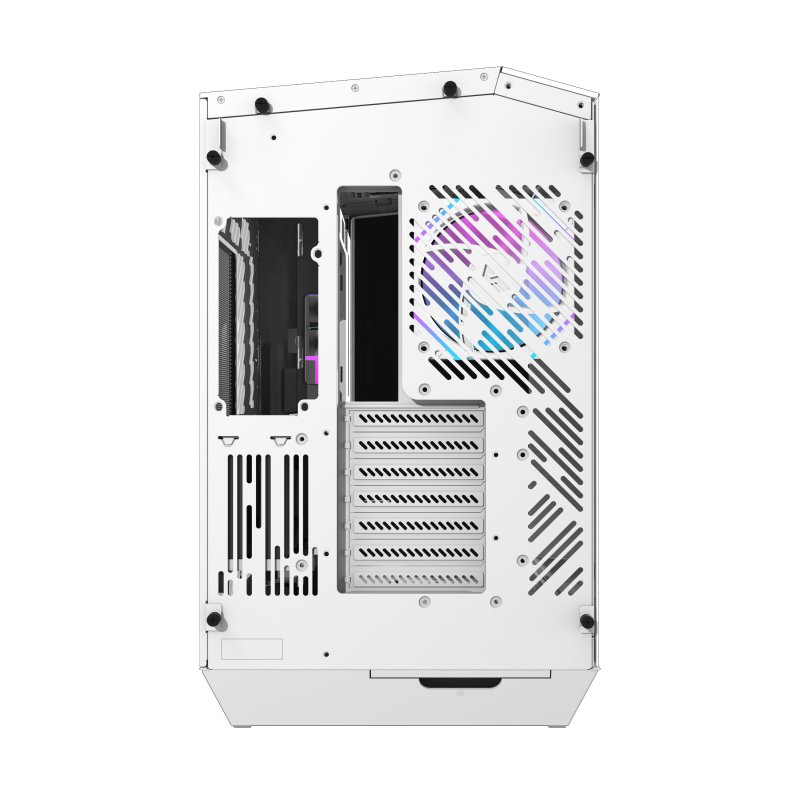 Thumbnail 2 de darkFlash DY470 White, torre panorámica Full Tower con 4 ventiladores ARGB/PWM