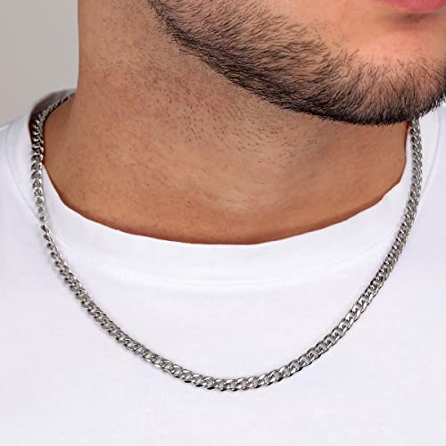 Detalle de Morellato CATENE Collana Uomo in Acciaio SATX13 – 55 cm, confezione originale
