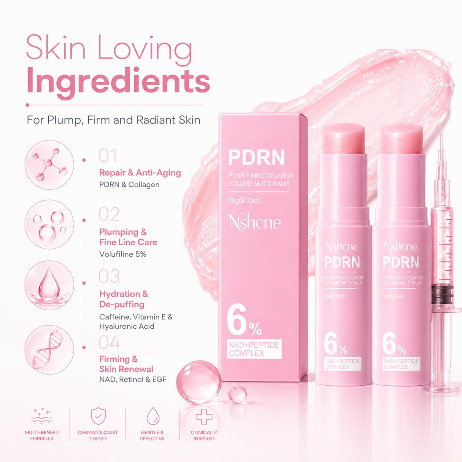Detalle de Nshcne PDRN Balm 2-Piece Set