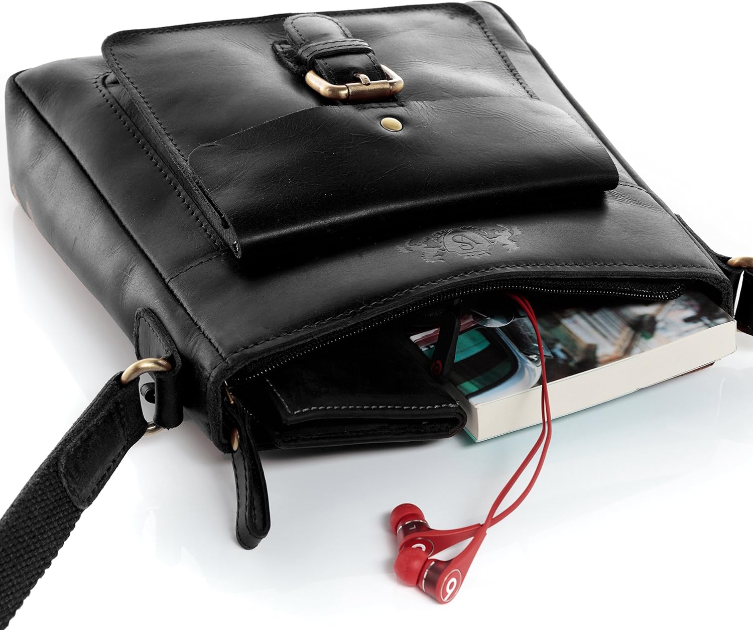Detalle de SID & VAIN Yale Small Leather Shoulder Bag