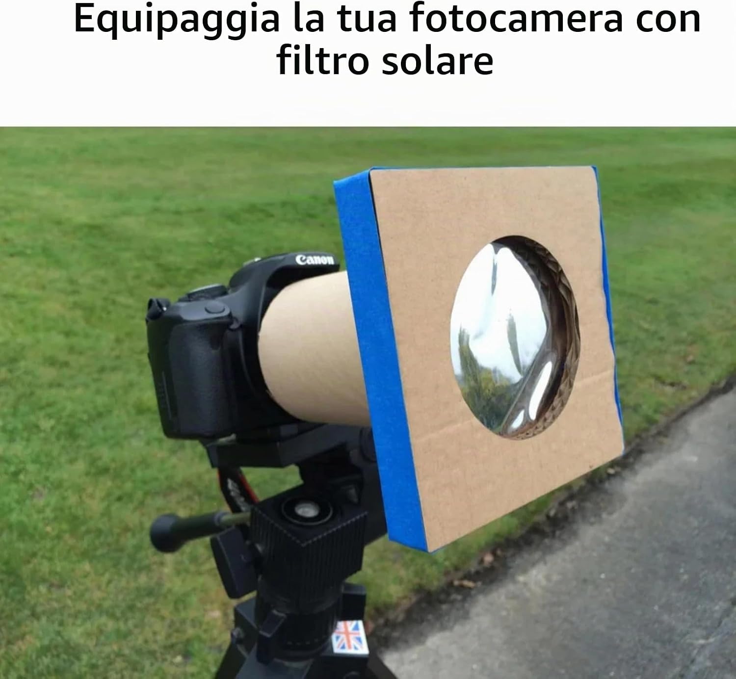 Detalle 2 de Absolute Eclipse Filtro Solare DIY 210x210 mm: Filtro solare per telescopi, binocoli e fotocamere