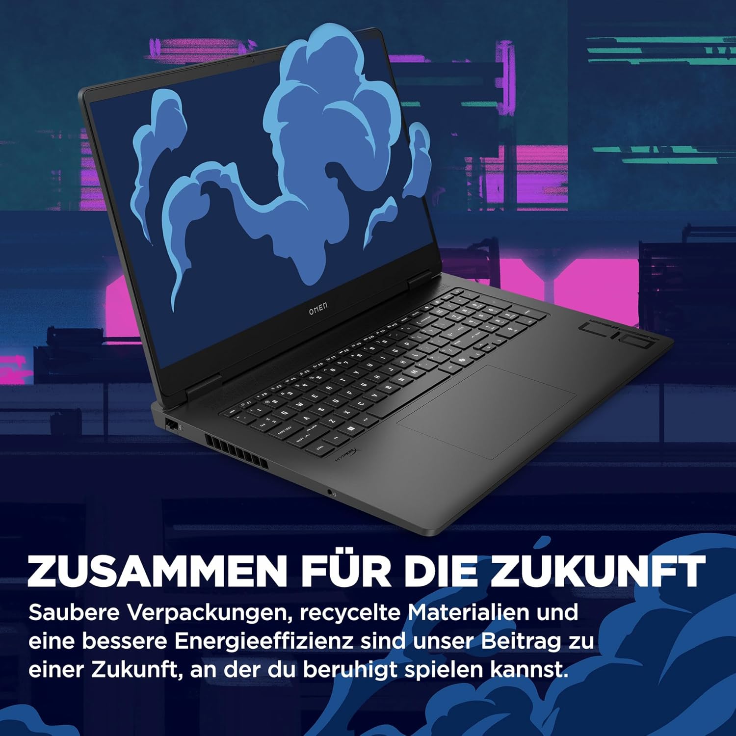 Thumbnail 5 de HP OMEN Gaming Laptop (17,3 Zoll, FHD, 144 Hz) mit Ryzen 7 8845HS und RTX 4060