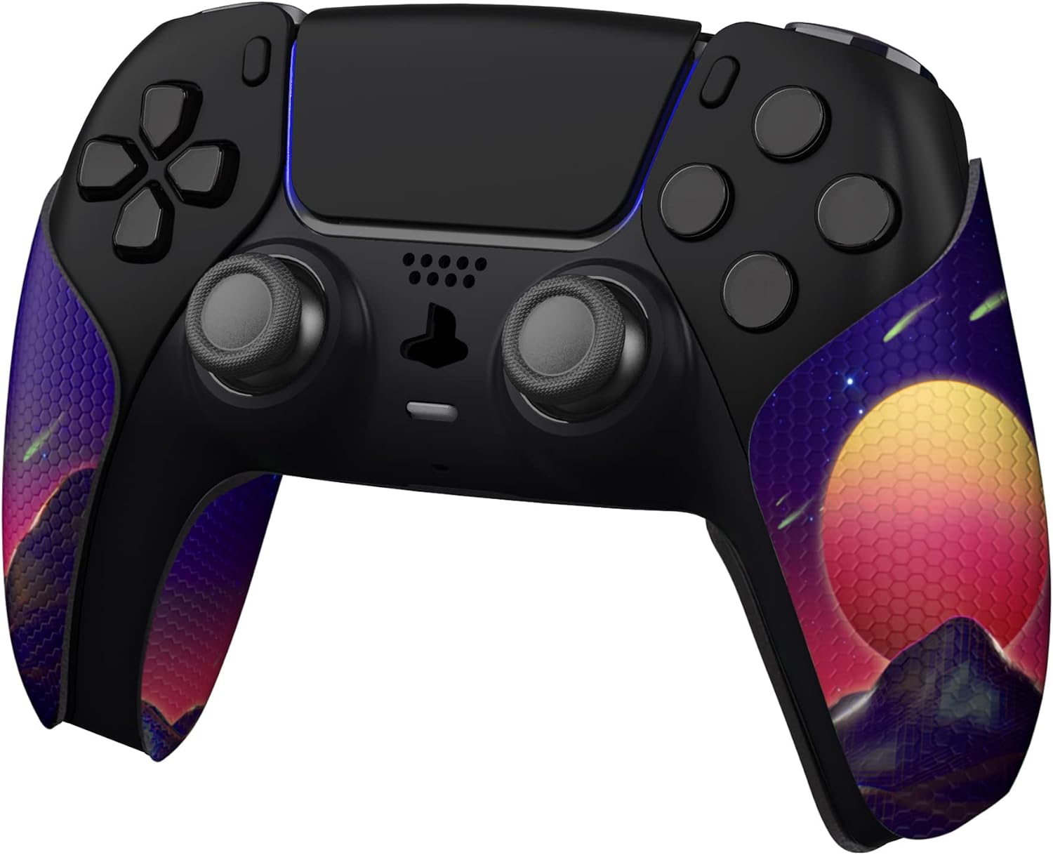 Detalle 2 de eXtremeRate PlayVital Anti-Skid Sweat-Absorbent Controller Grip for PS5 – The Cyber Moon