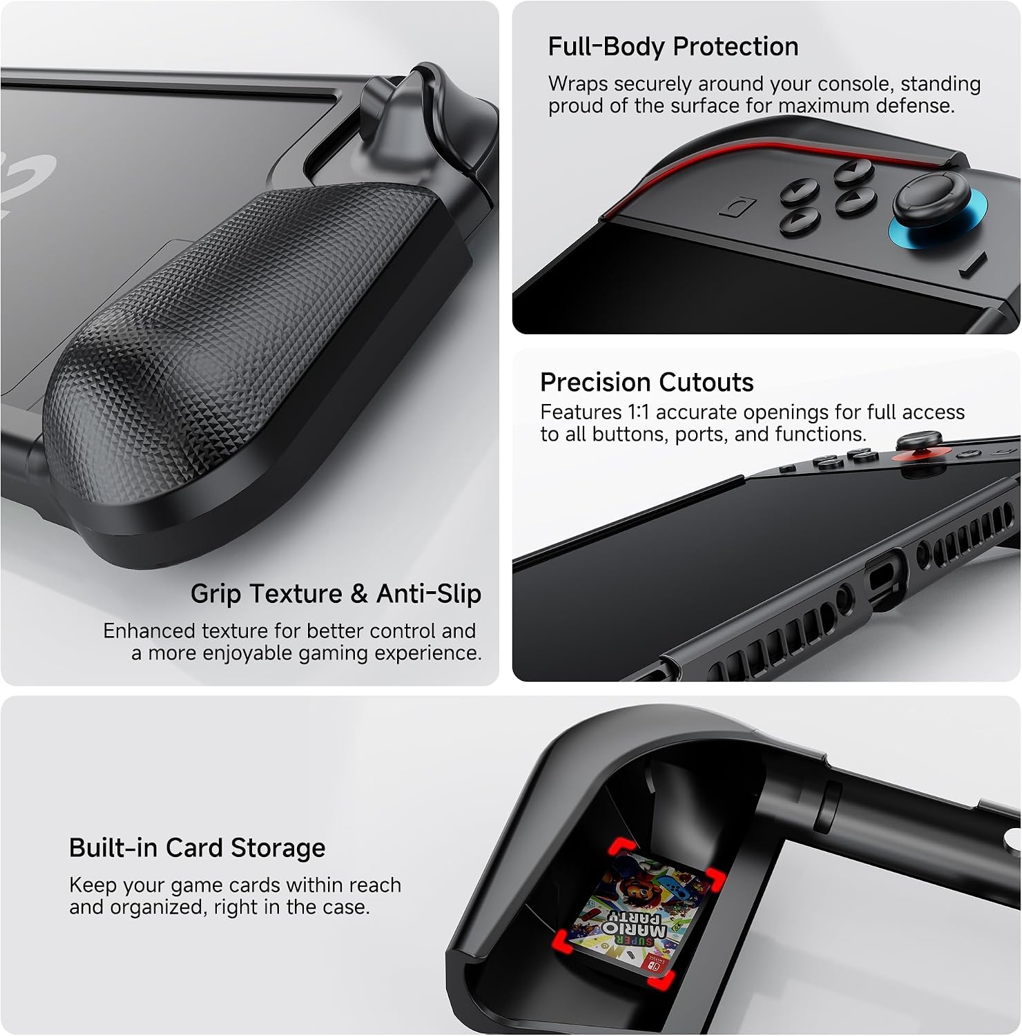 Detalle 2 de PZOZ Grip Case for Nintendo Switch 2