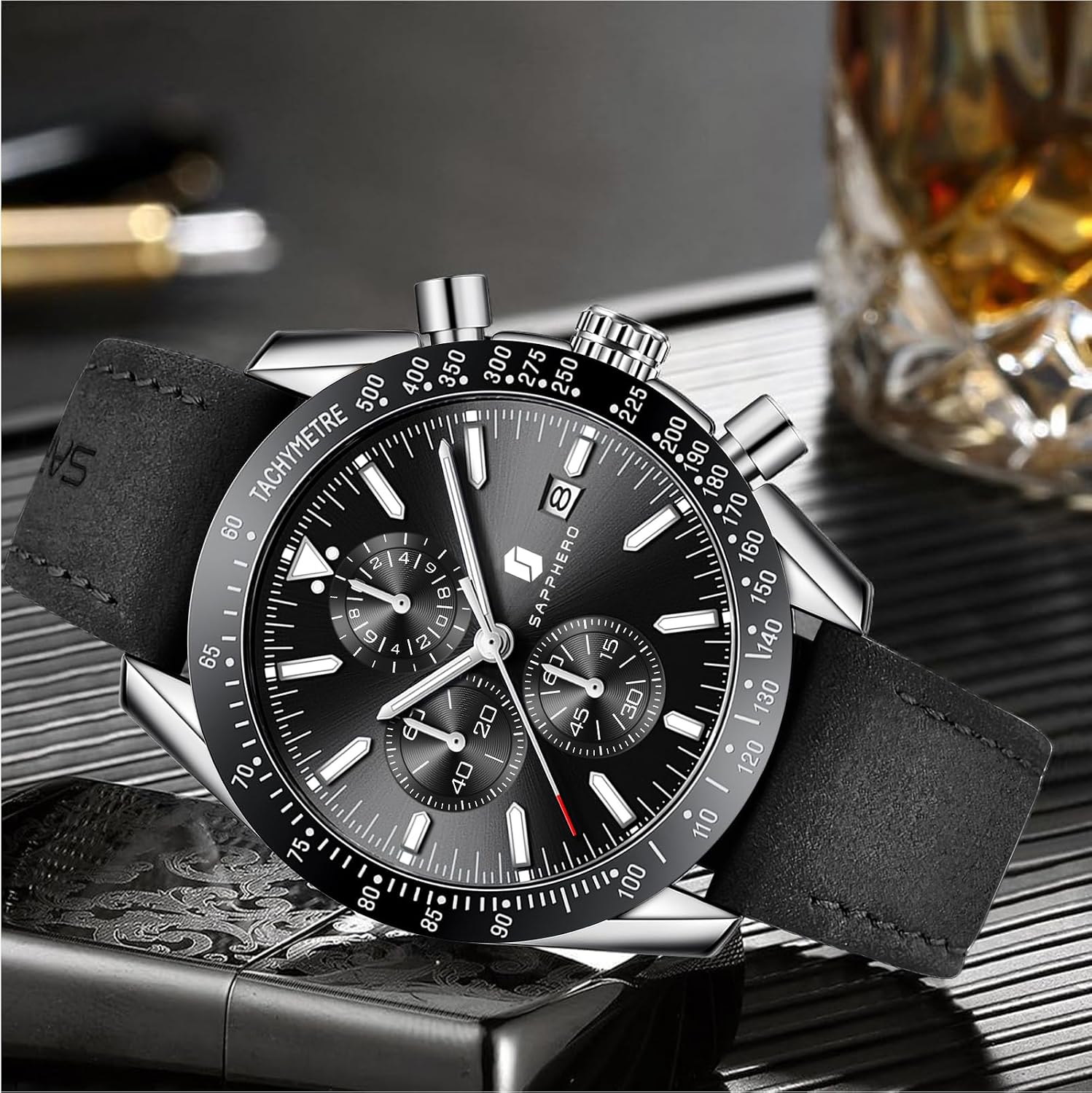 Detalle 2 de BENYAR Chronograph Herren 45 mm