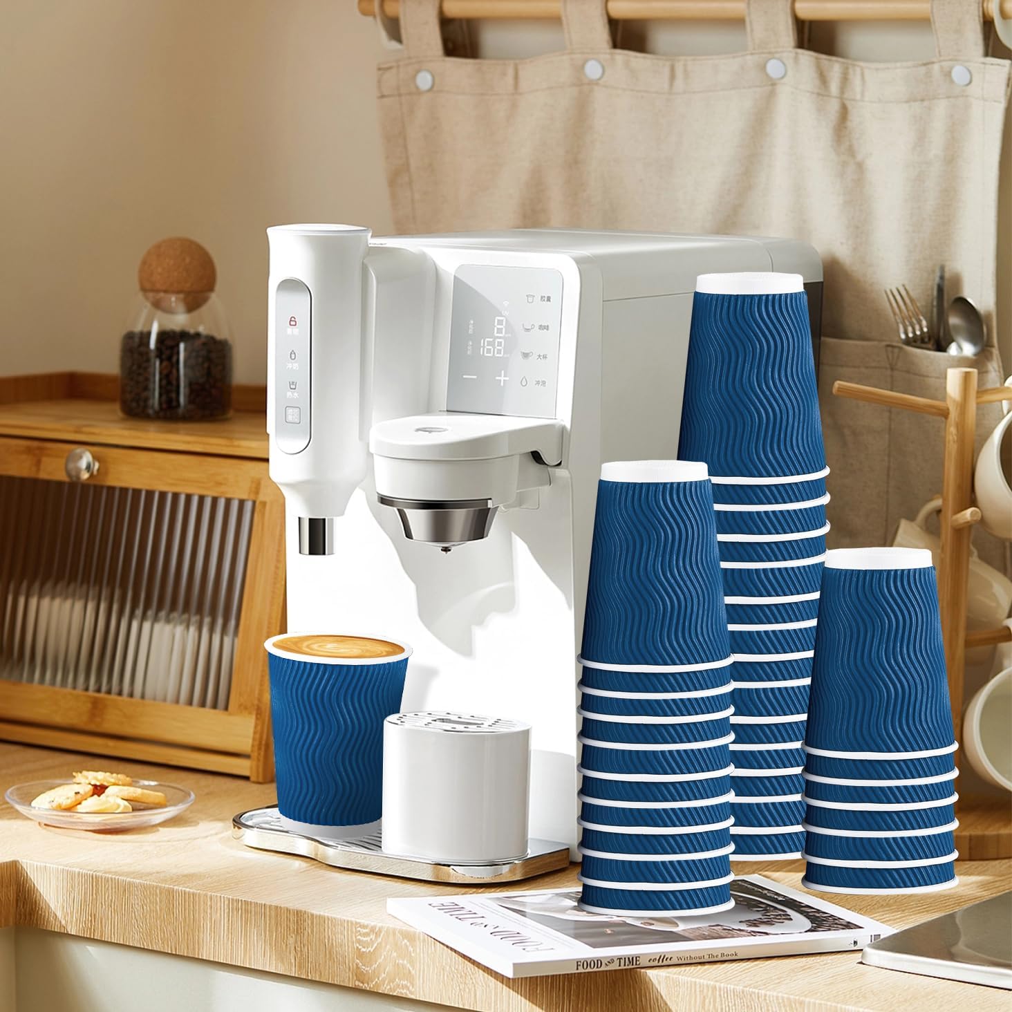 Detalle 2 de Lamosi 12 oz Disposable Coffee Cups