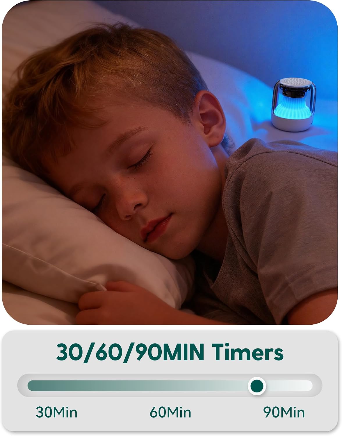 Thumbnail 5 de Babelio white noise sound machine, 20 sounds
