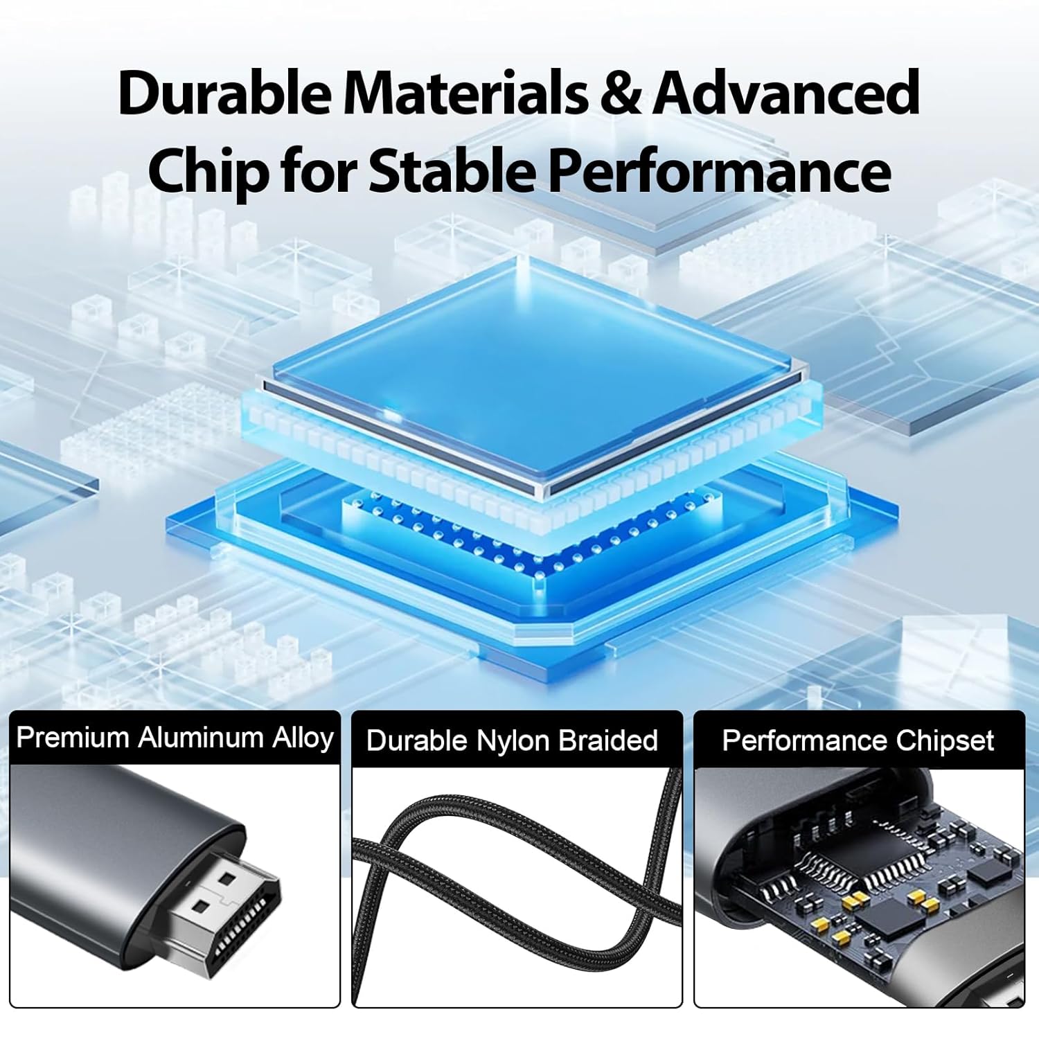 Thumbnail 4 de APKLVSR Câble HDMI Lightning vers TV – 2 m, 1080p, Plug & Play pour iPhone et iPad