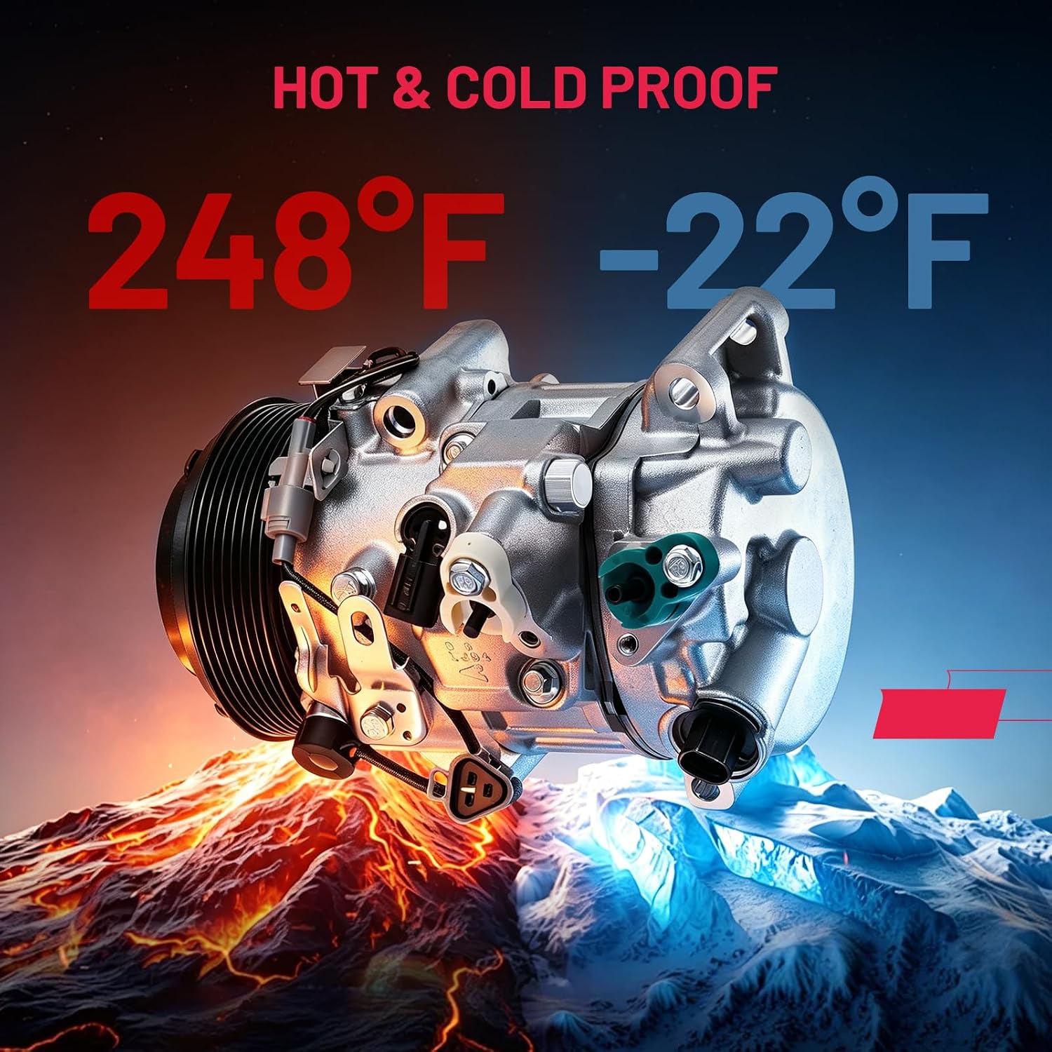 Thumbnail 6 de BDFHYK AC Compressor with Clutch 178322