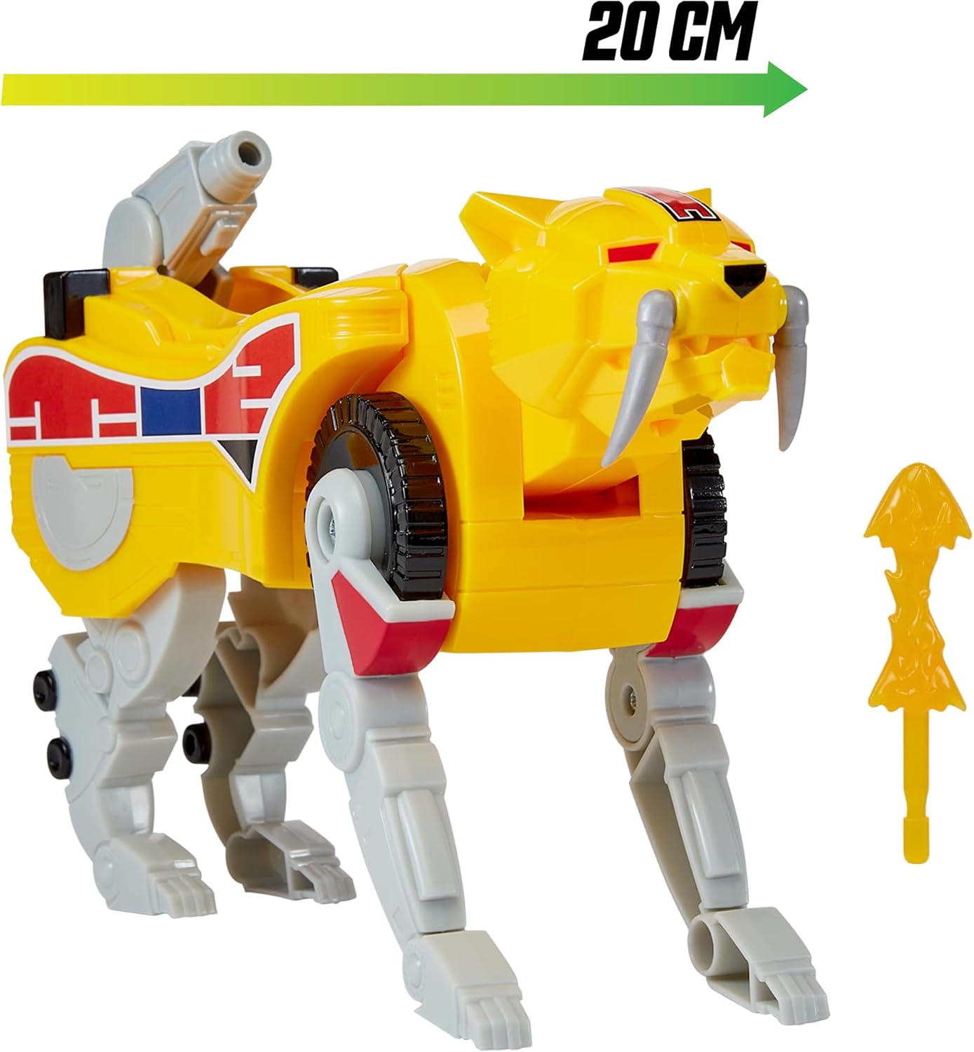 Thumbnail 4 de Power Rangers Collection Megazord – Sabertooth Tiger Dinozord articulé (PWG052)