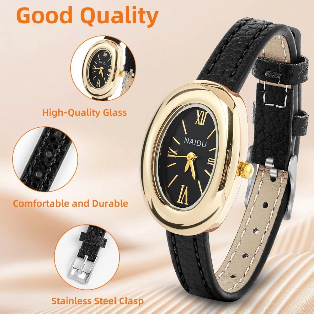 Detalle de APXEL Montre ovale femme quartz 35 x 24 mm