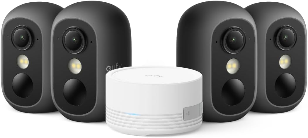 Detalle de eufy eufyCam C35 4 caméras IP67