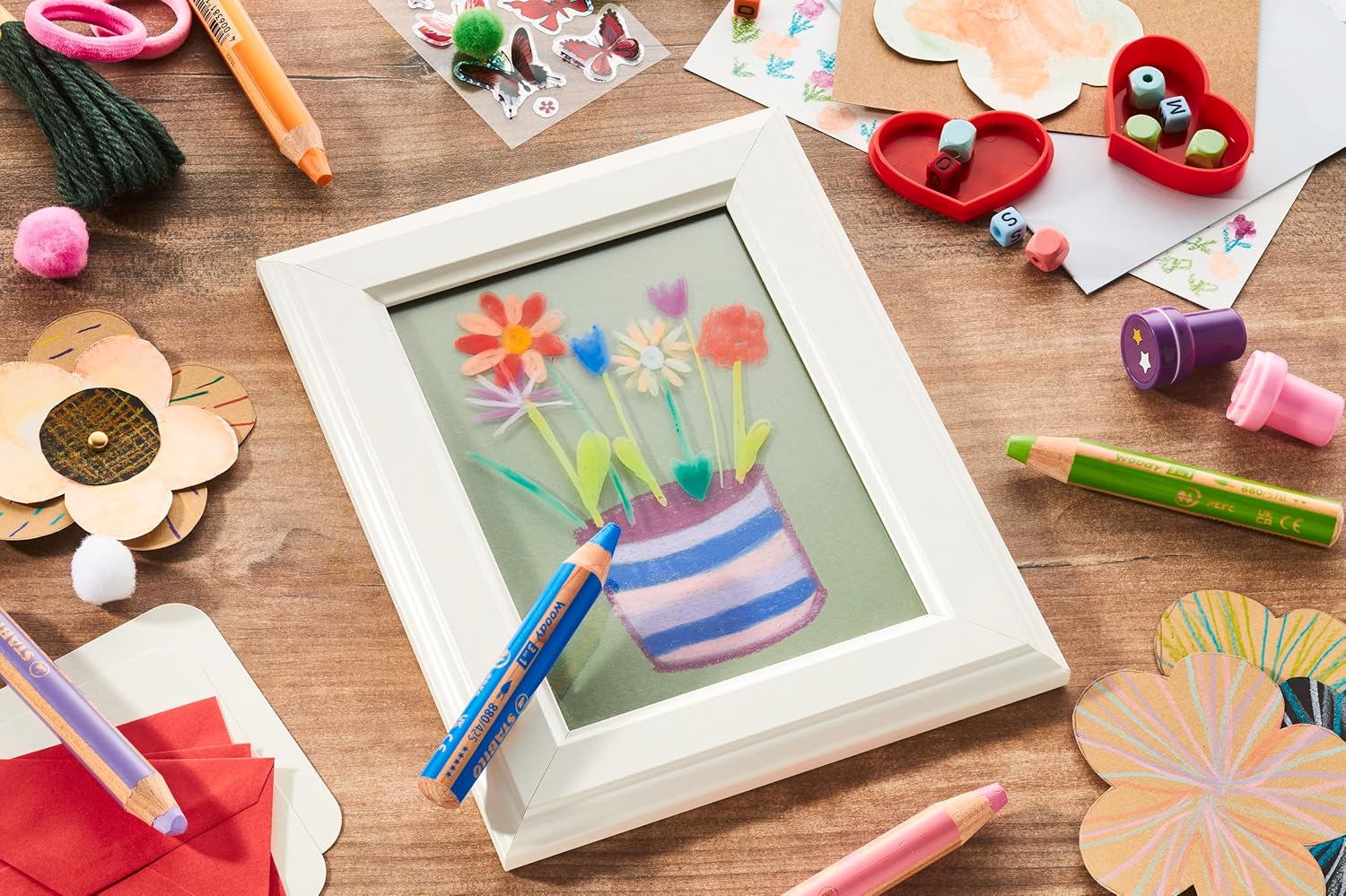 Thumbnail 3 de STABILO Woody 3 en 1: Lápiz de color, sacapuntas y pincel 🎨